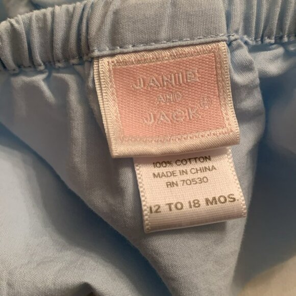 Janie & Jack Baby Blue Lighthouse/Sailboat Dress w/ Bloomers. Size 12 - 18 - Picture 12 of 12